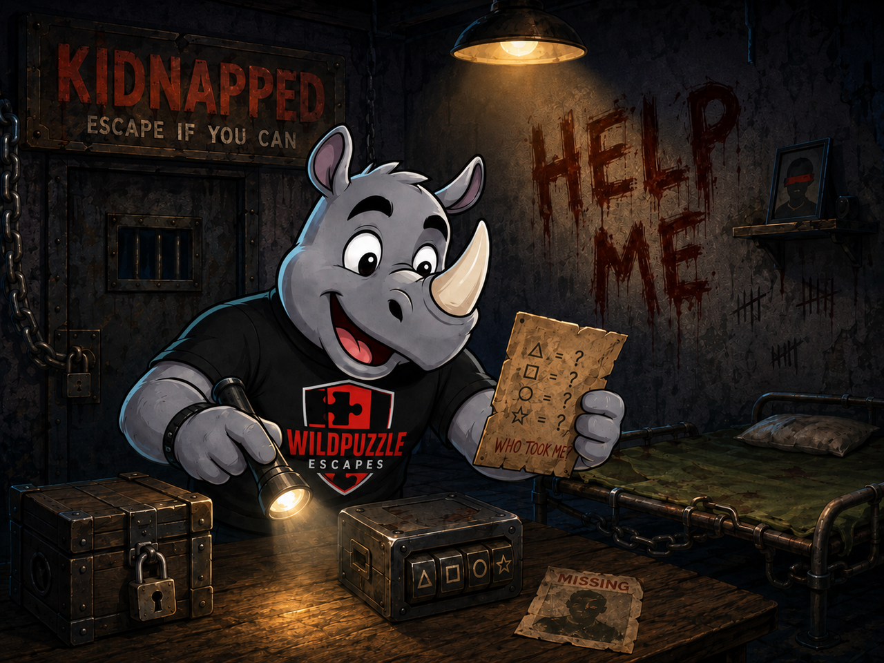 Steve faces off against the kidnapper!